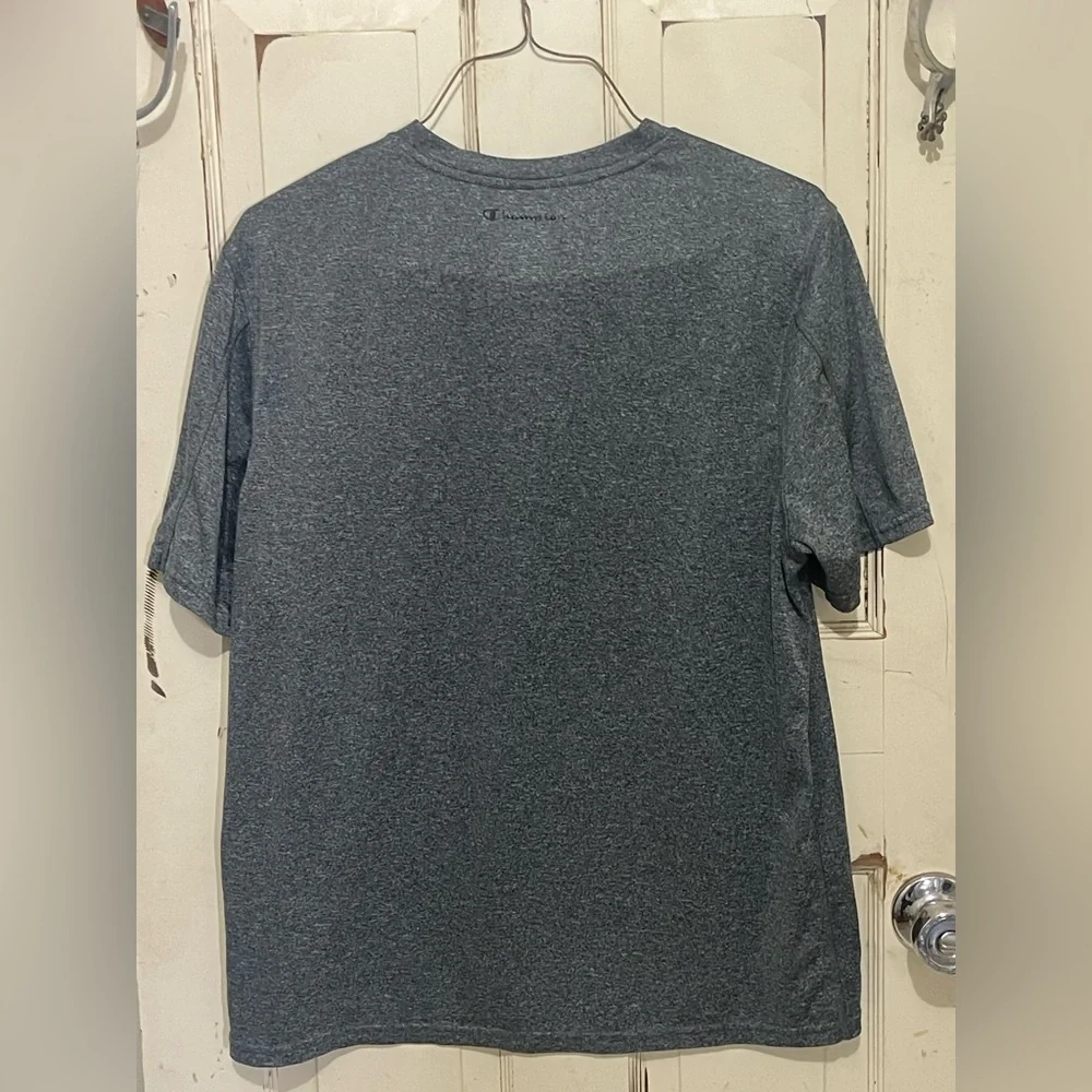 Champion Men's Dark Gray Short Sleeve Tee NWOT - Picture 3 of 3